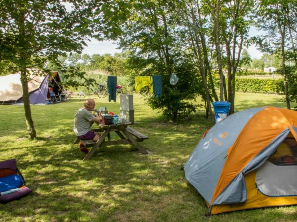 De camping van Nieuwpoort