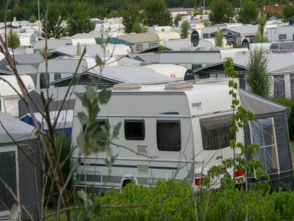 Met meer dan 1000 staanplaatsen was dit de grootste camping